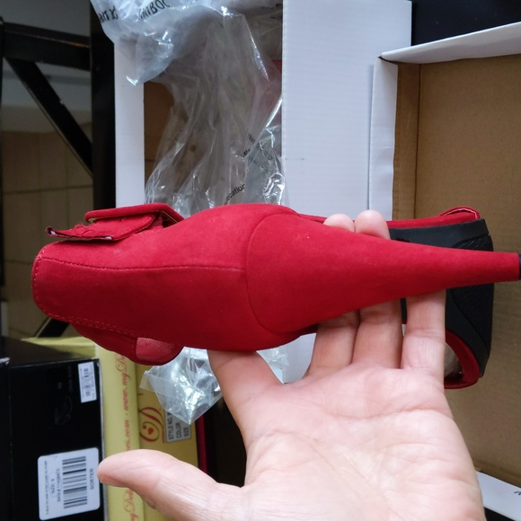 BAMBOO🔥 Red Pumps - Picture 5 of 8